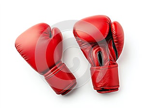 red boxing gloves, AI generated