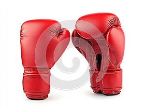 red boxing gloves, AI generated