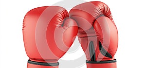 red boxing gloves, AI generated
