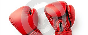 red boxing gloves, AI generated