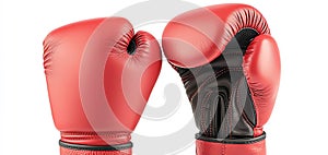 red boxing gloves, AI generated