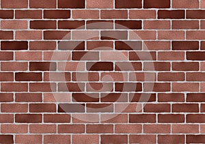 Red brick background