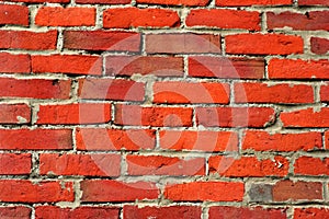 Red Brick Background