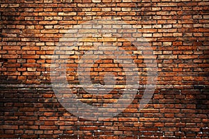 Red brick background