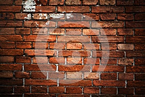 Red brick background