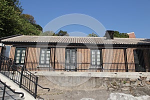 Red brick Built Structure at hong kong