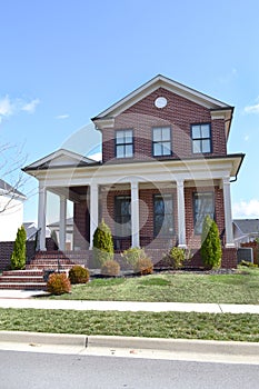 Red Brick Cape Cod Style Dream Home