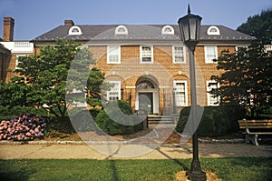 Red brick courthouse in Fairfax County, VA photo