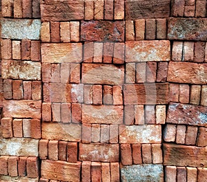 Red Brick minimalist Pattern