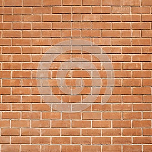 A red brick wall