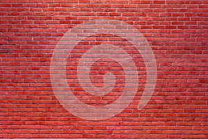 Red brick wall background