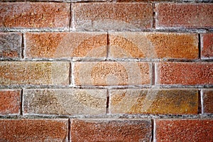 Red brick wall background