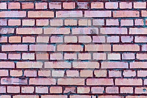 Red brick wall background with high resolution photo