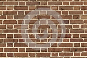 Red Brick Wall Background and Texture