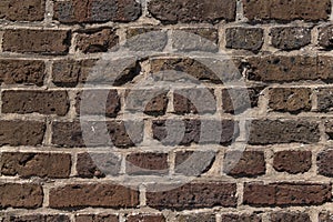 Red Brick Wall Background and Texture