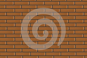 Red brick wall, modern new brickwork, background, texture, pattern