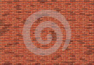 Red Brick Wall Seamless Background