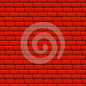 Red Brick Wall Seamless Texture