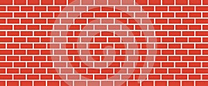 Red brick wall seamless â€“ vector