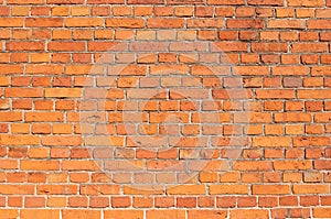 Red brick wall texture