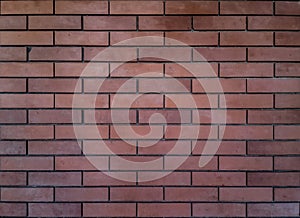 Red brick wall texture background