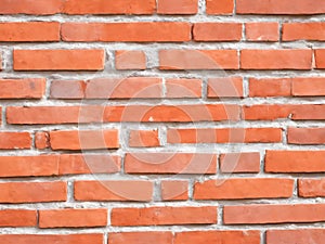 Red brick wall texture background