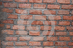Red Brick Wall Texture For Background Stock Photograph