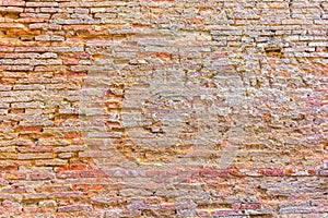 red brick wall texture grunge background, red brick wall background, grungy rusty blocks of stone-work, China brick