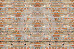 Red Brick Wall Texture Pattern Background