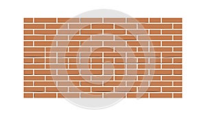 Red Brick Wall Texture Vector, vector design Generative AI