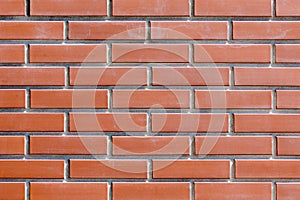 The red brick wallpaper background