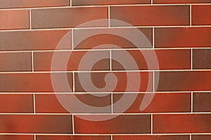 Red  bricks texture  background wall