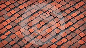 red bricks theme vintage striped diagonal lines and blocks pattern abstract ai generated