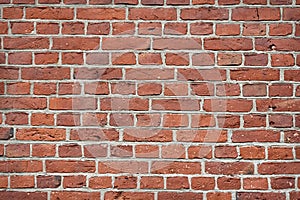 Red bricks wall industrial exterior wallpaper texture