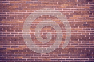 Red bricks wall background