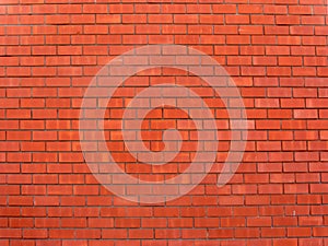 red brickwork wall texture