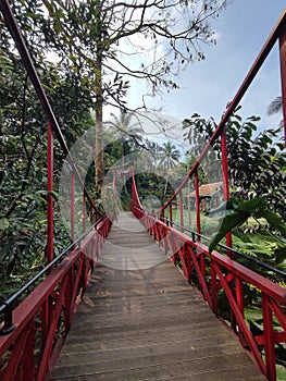 Red Bridge in the bree mountain