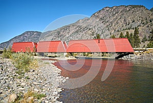 Red Bridge Similkameen River Keremeos photo