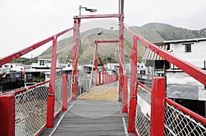 Red Bridge in Tai O