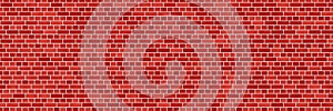 Red brown brick wall abstract background. Texture of bricks