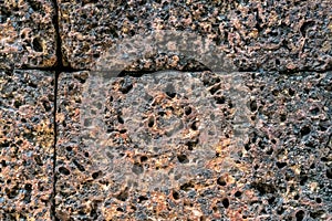 Laterite wall texture