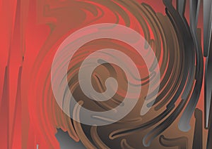 Red and Brown Twirl Background Texture Illustrator