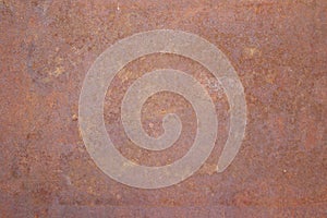 Red brown zinc rust background.