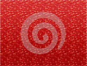 Red bubble texture for design and web