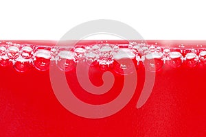 Red bubbles