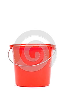 Red bucket