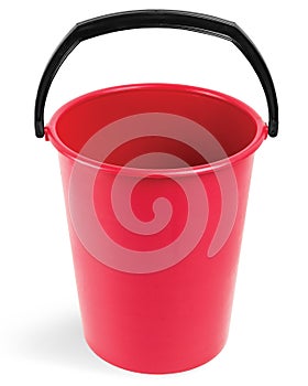 Red bucket