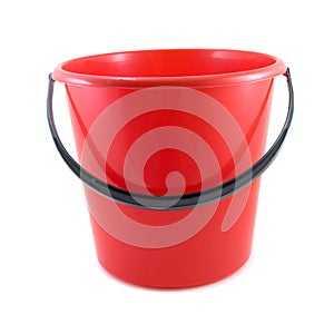 Red bucket photo