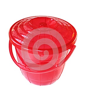 Red bucket