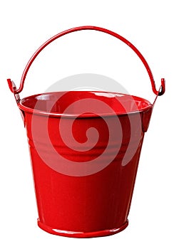 Red bucket